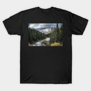 Jasper National Park Mountain Landscape T-Shirt